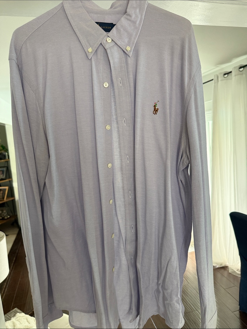 Polo by Ralph Lauren Light Lavender Button-Down Shirt